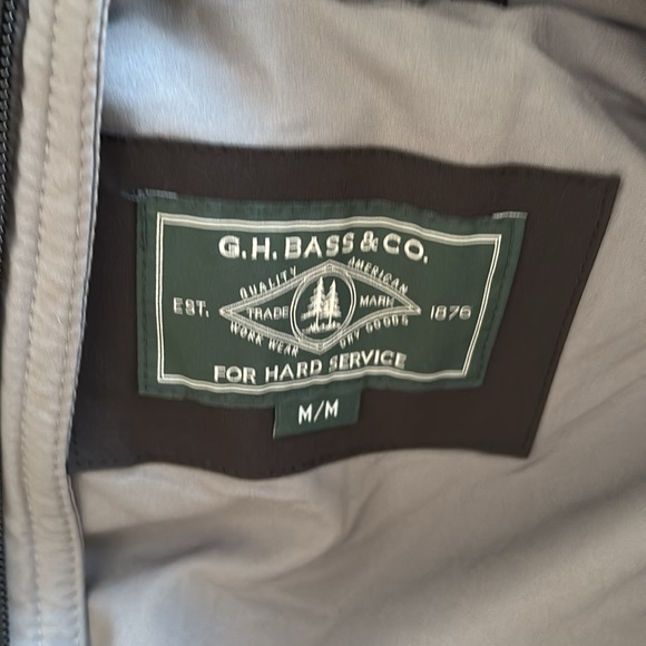 Nwt G H Bass men’s puffer size M - Picture 2 of 10